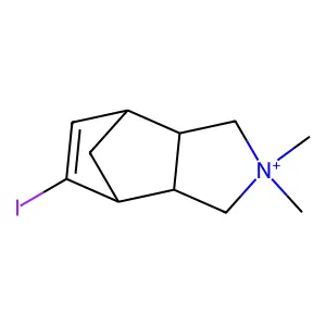 4,7-Methano-1H-isoindolium, 2,3,3a,4,7,7a-hexahydro-5-iodo-2,2-dimethyl- structure