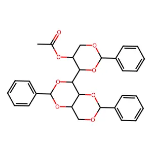 [4-(2,6-diphenyl-4,4a,8,8a-tetrahydro-[1,3]dioxino[5,4-d][1, structure