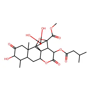 Tetrahydrobrusatol structure