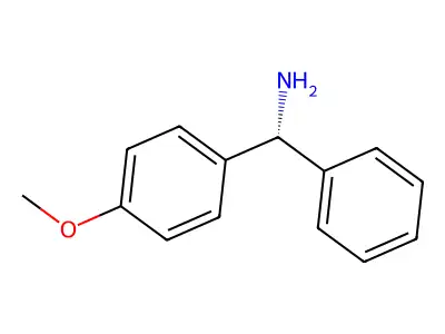 (R)-(4-Methoxyphenyl)(phenyl)methanamine structure
