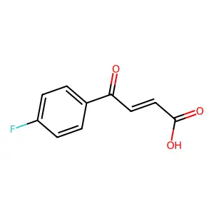 4-(4-氟苯基)-4-氧代丁-2-烯酸 structure