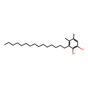 4,5-Dimethyl-3-pentadecylcatechol structure