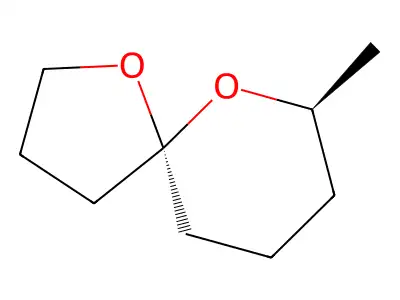 (5S,7S)-7-Methyl-1,6-dioxaspiro[4.5]decane structure
