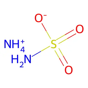 氨基磺酸铵 structure