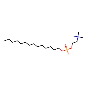 N-Tetradecylphosphorylcholine structure