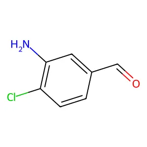 3-氨基-4-氯苯甲醛 structure