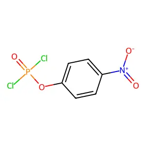 4-硝基苯基二氯磷酸酯 structure