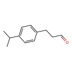 Cuminyl acetaldehyde structure