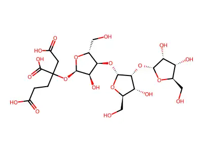 Triribofuranosylcitrate structure