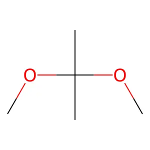 2,2-二甲氧基丙烷 structure