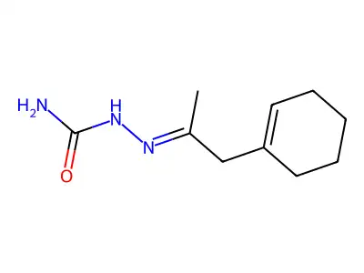 Hydrazinecarboxamide,2-[2-(1-cyclohexen-1-YL)-1-methylethylidene]- structure