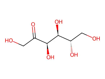 D-Fructose structure
