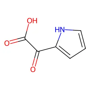 2-oxo-2-(1H-pyrrol-2-yl)acetic acid structure