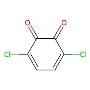 3,5-Cyclohexadiene-1,2-dione, 3,6-dichloro- structure