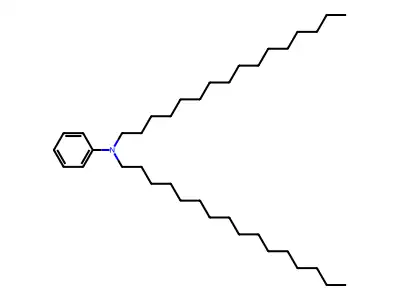 N,N-dihexadecylaniline structure