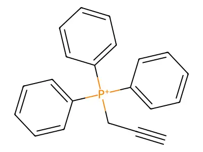 Prop-2-ynyltriphenylphosphonium bromide structure