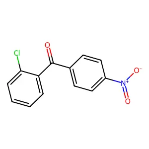 2-Chloro-4'-nitrobenzophenone structure