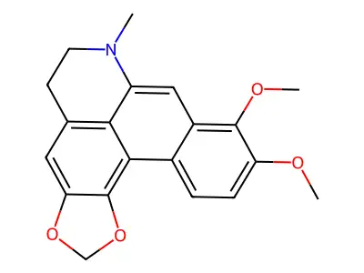 Dehydrocrebanine structure