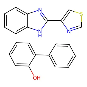 (1,1'-Biphenyl)-2-ol, mixt. with 2-(4-thiazolyl)-1H-benzimidazole structure