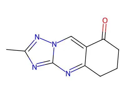 2-Methyl-6,7-dihydro-5H-[1,2,4]triazolo[5,1-b]quinazolin-8-one structure