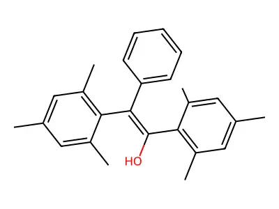 (Z)-1,2-dimesityl-2-phenylethenol structure