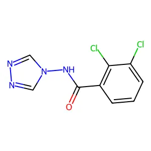 2,3-dichloro-N-(4H-1,2,4-triazol-4-yl)benzamide structure