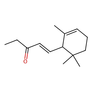 5-(2,6,6-Trimethyl-2-cyclohexen-1-yl)-4-penten-3-one structure