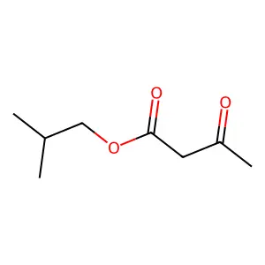 乙酰乙酸异丁酯 structure