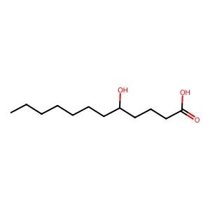 5-Hydroxydodecanoic acid structure