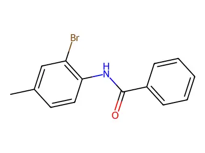 N-(2-Bromo-4-methylphenyl)benzamide structure