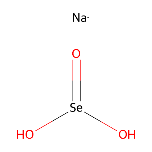 亚硒酸氢钠 structure
