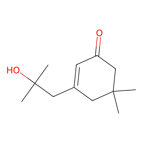 3-(2-Hydroxy-2-methyl-propyl)-5,5-dimethyl-cyclohex-2-enone structure