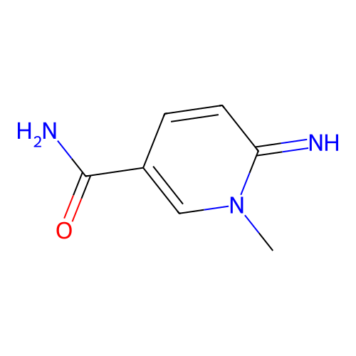 6-亚氨基-1-甲基-1,6-二氢-3-吡啶甲酰胺 structure