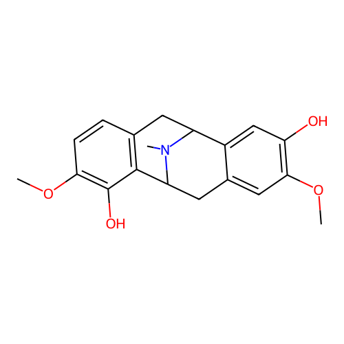 Munitagine, (-)- structure