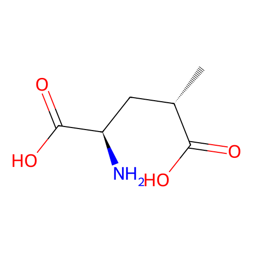 D-Glutamic acid, 4-methyl-, (4S)- structure
