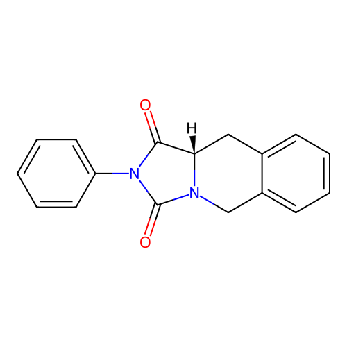 (S)-2-phenyl-10,10a-dihydroimidazo[1,5-b]isoquinoline-1,3(2H,5H)-dione structure