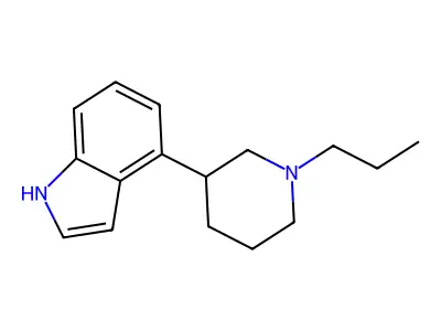 4-(1-Propyl-3-piperidinyl)-1h-indole structure