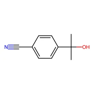 4-(2-Hydroxypropan-2-yl)benzonitrile structure