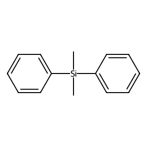 Dimethyl diphenylsilane structure