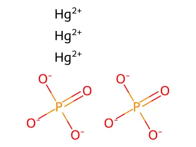 Phosphoric acid, mercury salt structure