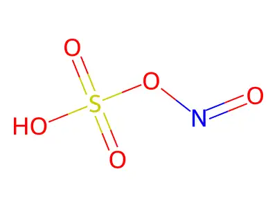 亚硝基硫酸 structure