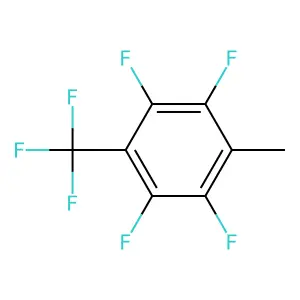 alpha,alpha,alpha,2,3,5,6-Heptafluoro-p-xylene structure