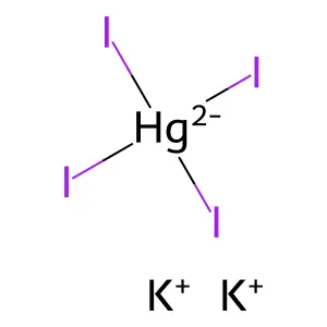 碘化汞钾 structure