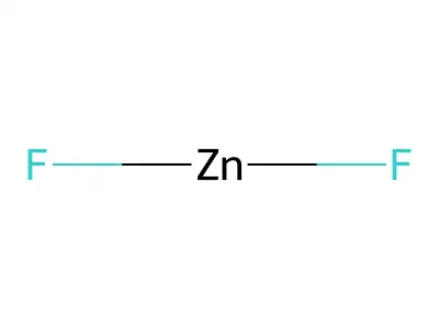 氟化锌 structure