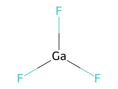 三氟化镓 structure