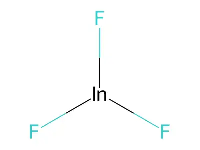 氟化铟 structure