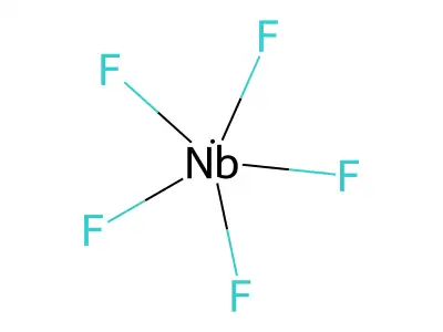 五氟化铌 structure