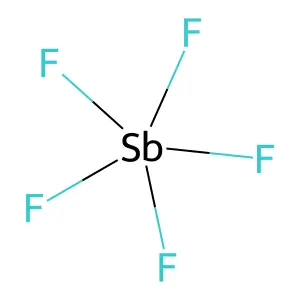 五氟化锑 structure