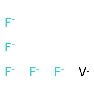 五氟化钒 structure