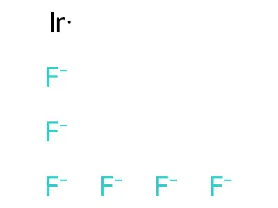 六氟化铱 structure